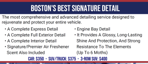 Boston's Best Signature Detail